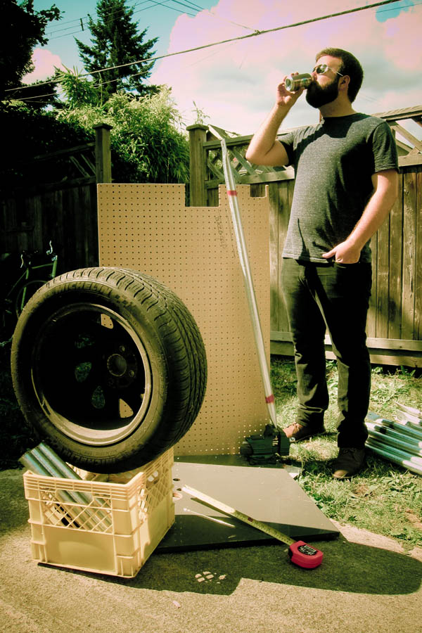 Bending steel tubing for a geodesic dome