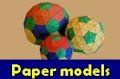 Make geodesic models out of paper