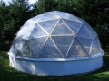 George's Geodesic Greenhouse project