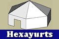 Learn about building heaxayurts and how to build them